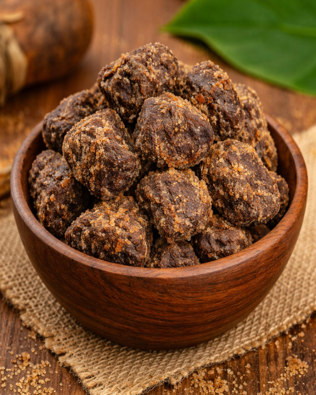 Palm Jaggery in a owl